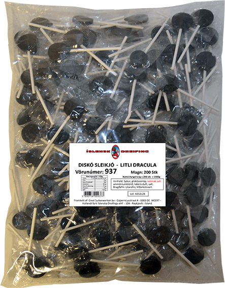 Diskó sleikjó vörunr. 937